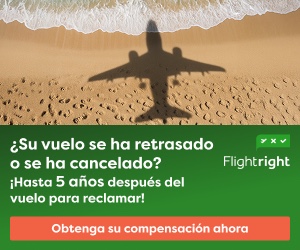 Flightright: ¿tu vuelo se ha retrasado o se ha cancelado? Hasta 5 años después del vuelo para reclamar la compensación.