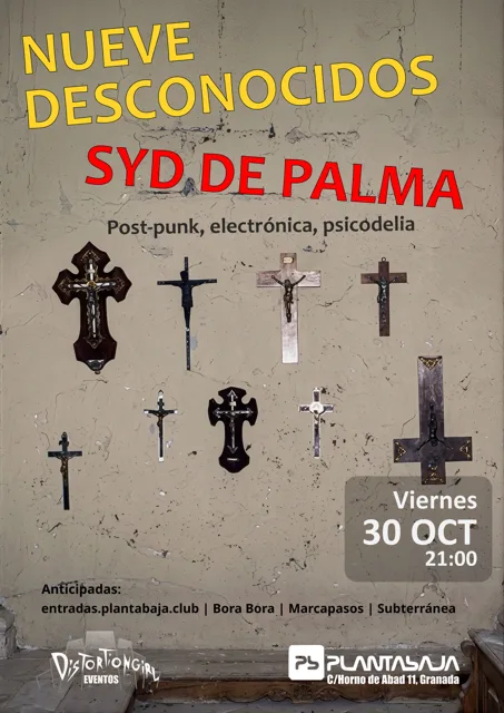 Nueve Desconocidos + Syd de Palma