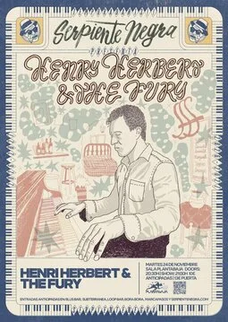 Serpiente Negra presenta: Henri Herbert & The Fury