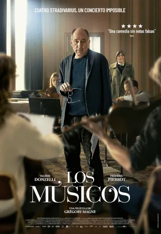 Cartel de Los músicos