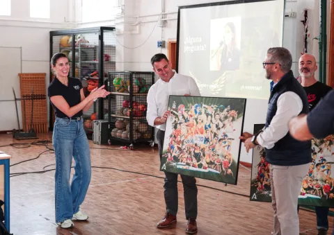 Imagen de la noticia: Lourdes Mohedano comparte su experiencia olímpica con el alumnado del IES Alhendín
