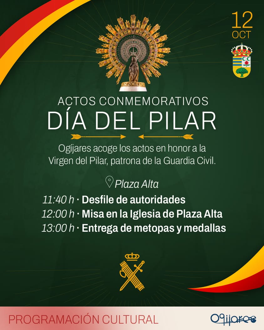 Imagen de la noticia: Ogíjares celebra el Día del Pilar con desfile, misa y entrega de metopas