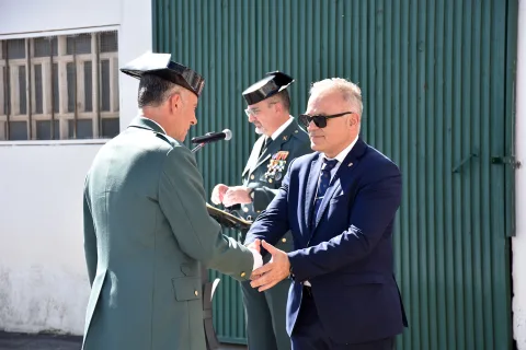 Imagen de la noticia: Baza homenajea a la Guardia Civil en el día de su patrona, la Virgen del Pilar