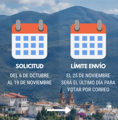 Imagen de la noticia: Órgiva abre la solicitud del voto por correo para las generales del 29 de noviembre