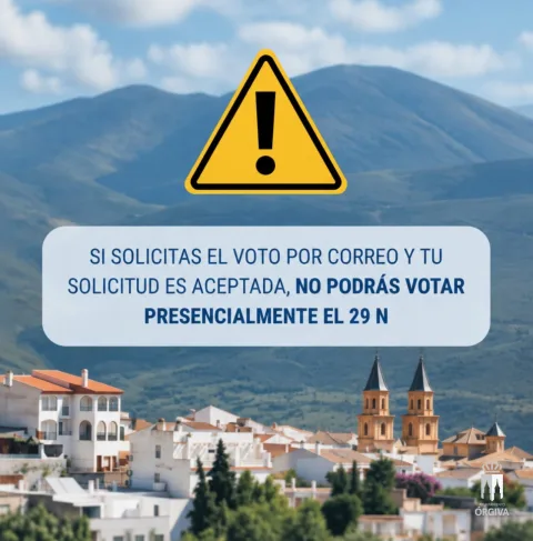 Imagen de la noticia: Órgiva abre la solicitud del voto por correo para las generales del 29 de noviembre