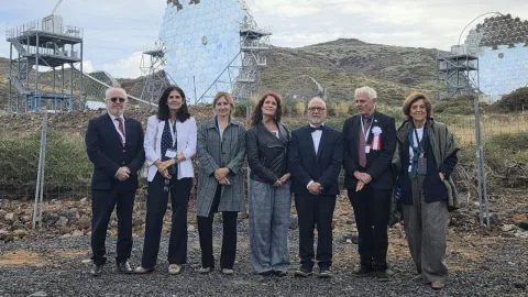 Imagen de la noticia: El IAA-CSIC coordina el software de los cuatro telescopios LST del CTAO en La Palma