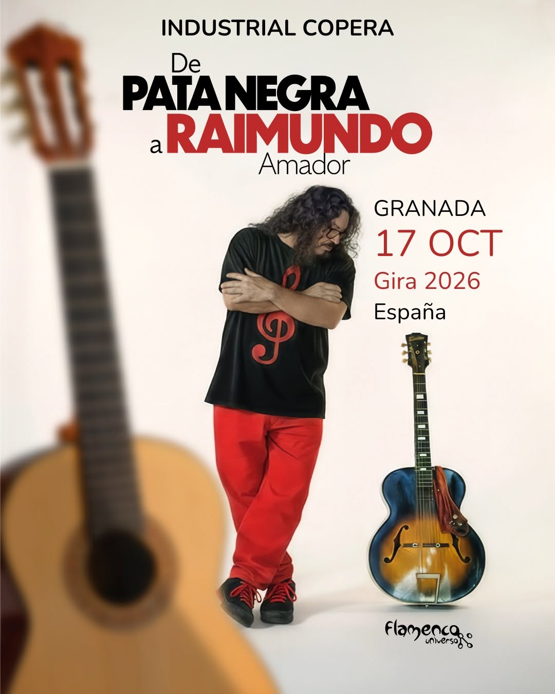 Imagen de la noticia: Raimundo Amador actúa en Granada el sábado 17 de octubre