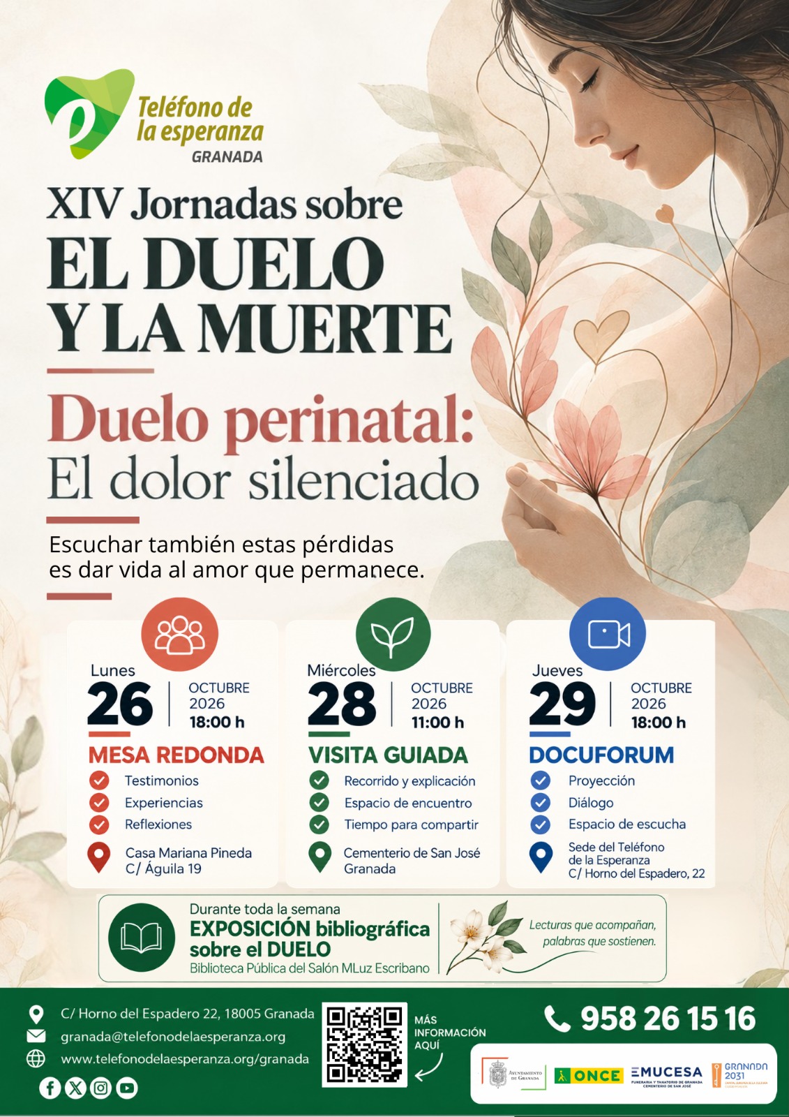 Imagen de la noticia: El Teléfono de la Esperanza dedica sus jornadas de duelo a la pérdida perinatal