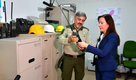 Imagen de la noticia: Los 19 agentes medioambientales del norte de Granada estrenan sede reformada en Baza