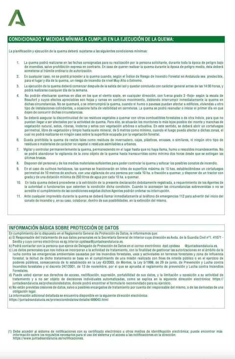 Imagen de la noticia: Órgiva abre el trámite para declarar las quemas agrícolas de 2026