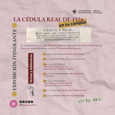 Imagen de la noticia: La Real Cédula de 1526 recorre desde este jueves las bibliotecas de la Universidad de Granada