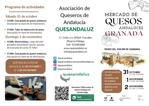 Imagen de la noticia: Granada acoge el III Mercado de Quesos Andaluces del 31 de octubre al 2 de noviembre