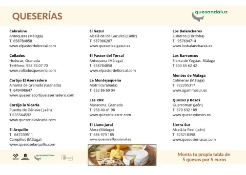 Imagen de la noticia: Granada acoge el III Mercado de Quesos Andaluces del 31 de octubre al 2 de noviembre